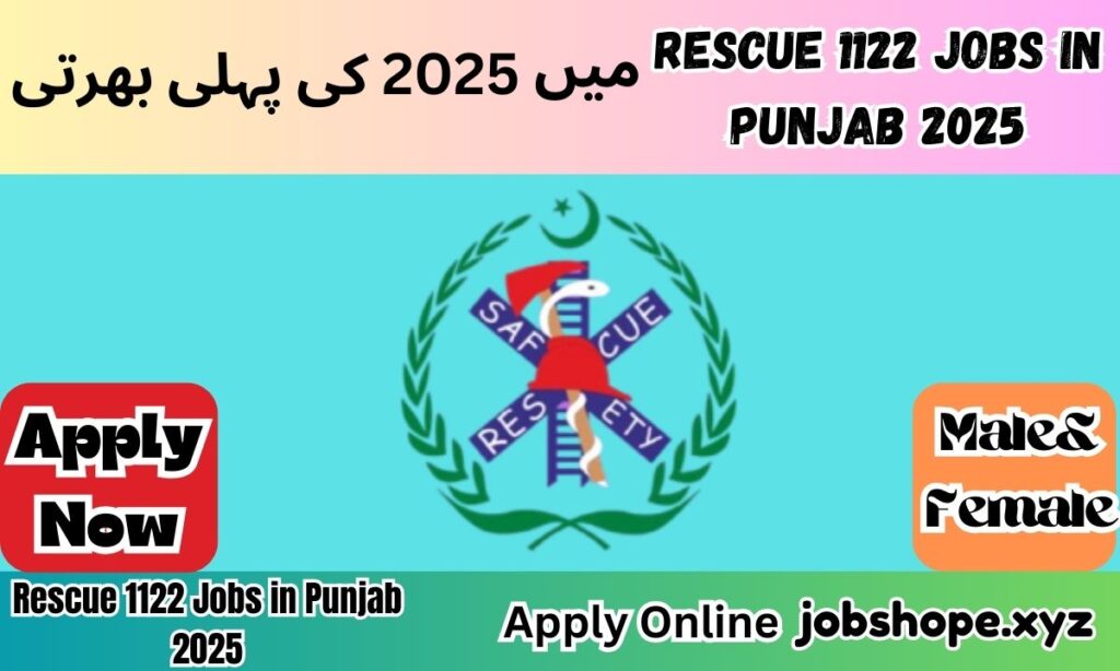 Rescue 1122 Jobs in 2025