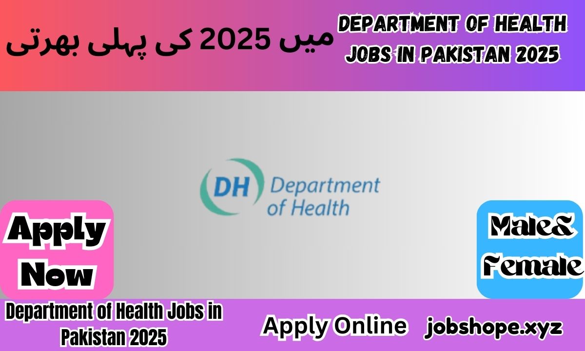 Department of Health Jobs