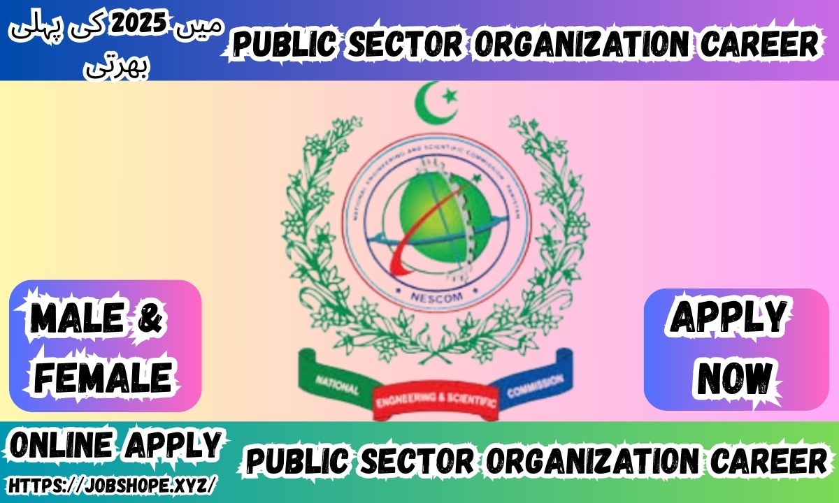 Public Sector Organization Career Jobs in Pakistan 2025: A Comprehensive Guide