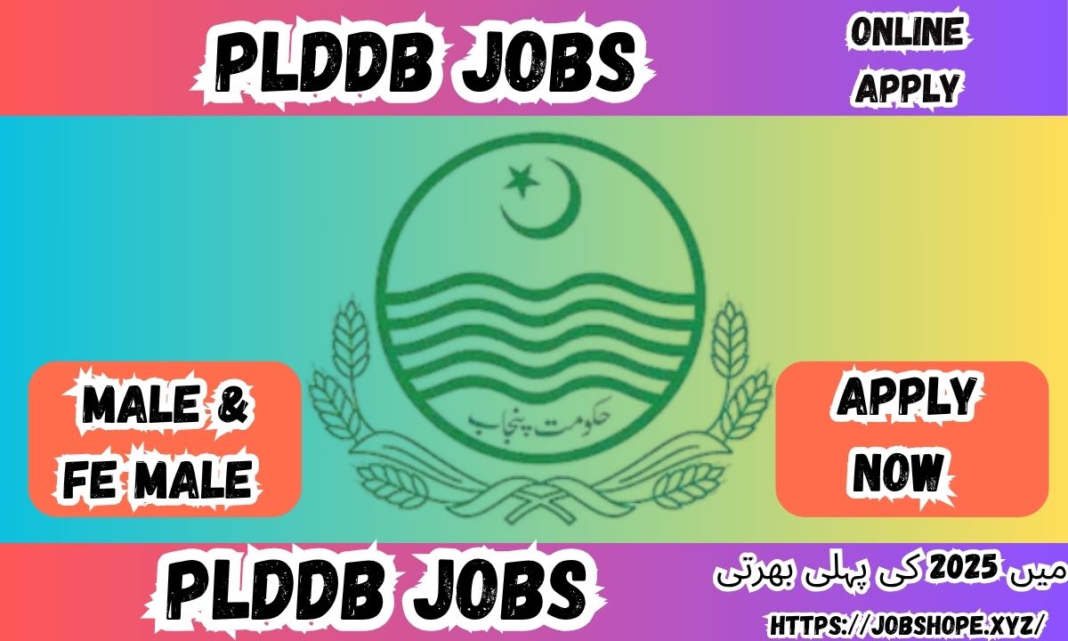 PLDDB Jobs 2025 in Pakistan – Apply Online for Latest Government Livestock Vacancies