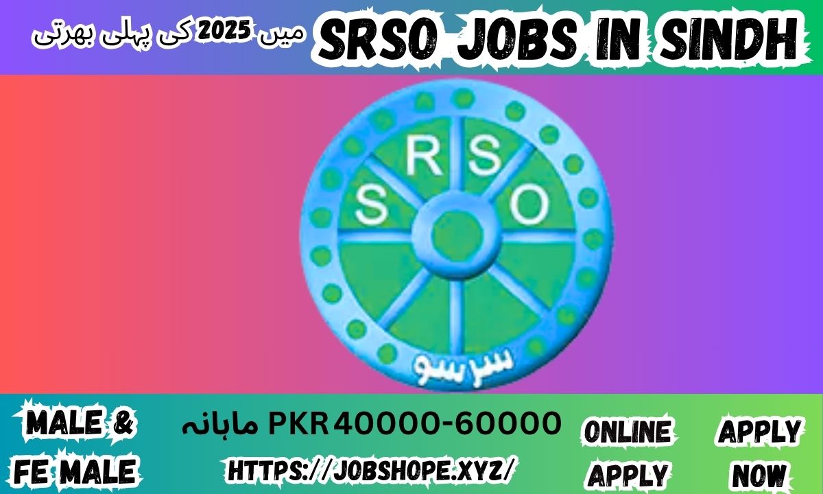 SRSO Jobs in Sindh 2025 – Apply Online for Latest Opportunities in Pakistan