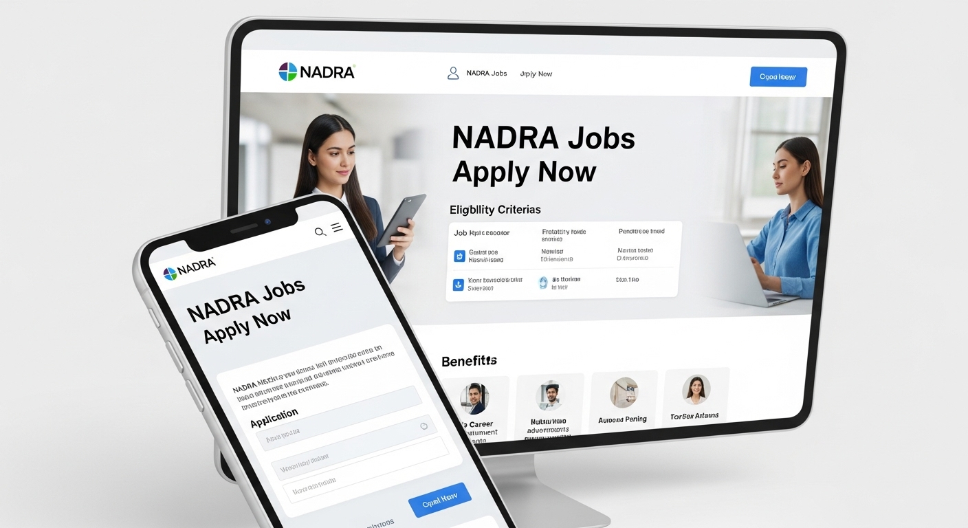 Latest NADRA Jobs in Pakistan 2025 | Apply Online for Government Jobs in NADRA