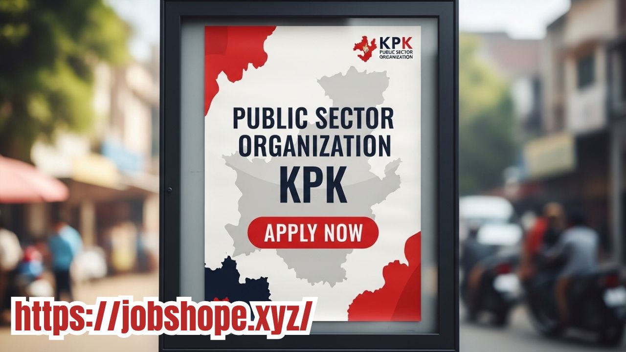 Public Sector Organization KPK Jobs 2025 | Apply Online for Latest Government Vacancies in Khyber Pakhtunkhwa
