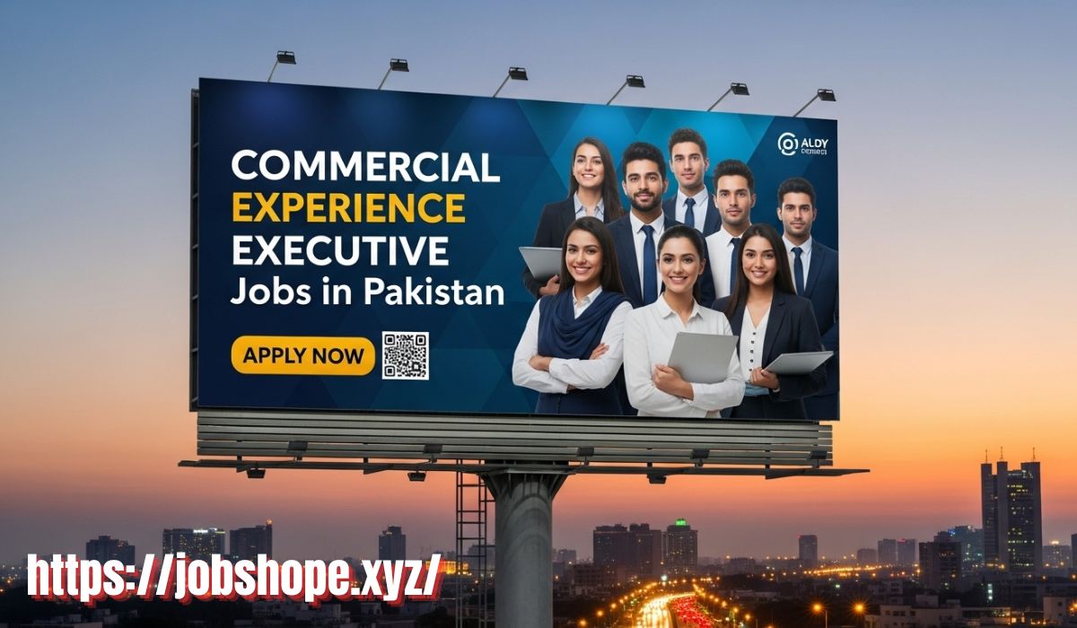 Commercial Experience Executive Jobs in Pakistan 2025 | Apply Online Today